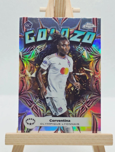 Olympique Lyonnais Corventina Golazo Trading Card Womens Football