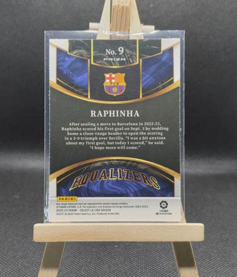 Panini Select 2023 Raphinha La liga select Equalizers #9