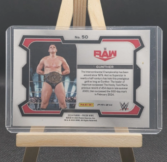 Panini Prizm WWE Royal Rumble Performanced Curt Hennig Mr. Perfect & Gunter