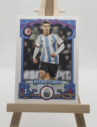 Maximo Perrone Argentina Team Set 2023 1st Bowman Rookie