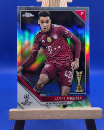 Jamal Musiala All Star Rated Rookie Refractor 2021/22