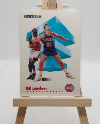 Bill Laimbeer Basketball - Skybox Collector's Edition 1991 Detroit Pistons