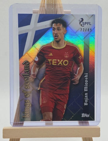 Bojan Miovski 2023-24 Topps Scottish Premiership /49