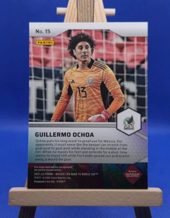 Guillermo Ochoa Panini Mosaic Pitch Masters 2021/22 Mexico