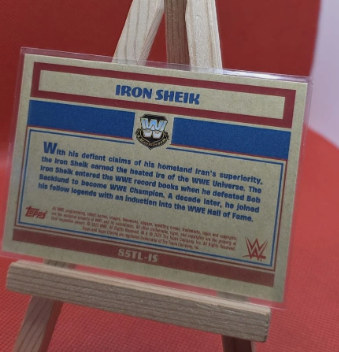 Iron Sheik WWE Trading Card