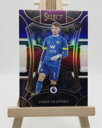 James Trafford 2023 Select Rookie Card - Premier League - Burnley Cadbury Insert