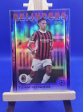 Tijjani Reijnders Topps UCC 2024-25 Purple Refractor Ac Milan /299