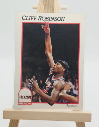 Cliff Robinson NBA Trading Card - Portland Trail Blazers - Vintage 1991