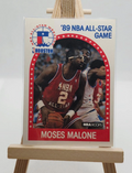1989 NBA All-Star Game Moses Malone Trading Card